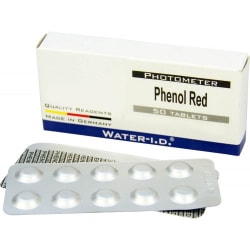 Pool Lab Refill 50st tabletter PH-test, Fenol Röd