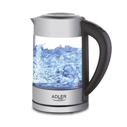 Adler Färgskiftande Vattenkokare i Glas, 1,7L