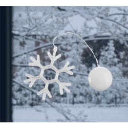 LED-lampa för julen, Snöflinga