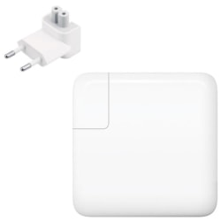 61 W USB-C virtalähde Macbook Prolle 13", valkoinen