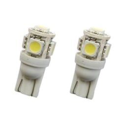 LED Positionsljus, Sockel W5W, 5-LED (2-Pack)