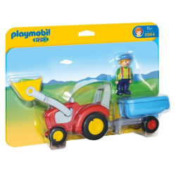 Playmobil 1.2.3, Traktor med släp