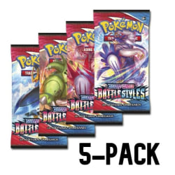 Pokémon Sword & Shield 5: Battle Styles Booster, 5-Pack