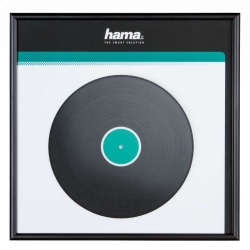 HAMA Ram för LP-skiva Aluminium Svart 31.5x31.5cm