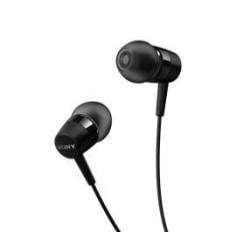 Sony MH750, headset in-ear, Svart, Bulk