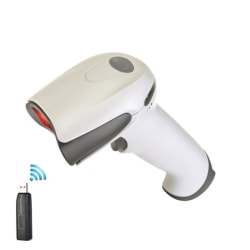Bluetooth streckkodsläsare - Laser Barcode Scanner, Grå