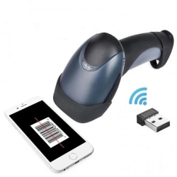 Bluetooth streckkodsläsare - Laser Barcode Scanner, Svart (TD202
