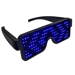 Party glasögon, Blå - LED