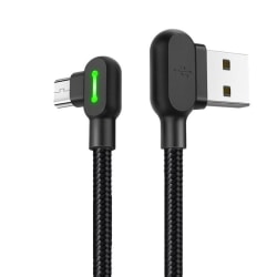 Mcdodo USB-AM till USB-C-kabel, 1,2m, vinklad kontakt, flätad, s