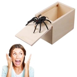 Spindel i låda