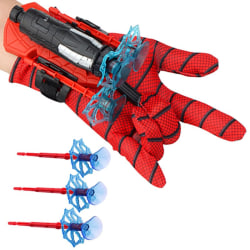 Spider Gloves Man Web Shooter Toy, Spider Kids Plast Superhero Launcher Glove Hero Movie Launcher