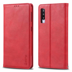 Praktiskt Plånboksfodral - Samsung Galaxy A50 Röd