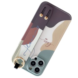 Skyddande Skal med Hållare - iPhone 12 Pro Max Grön