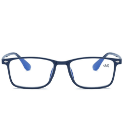 Stilren Bekväma Anti-Blue Ljus Läsglasögon (+1.0 - +4.0) Blå 2.0