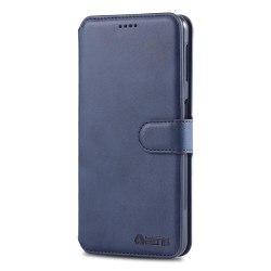 Samsung Galaxy A50 - Kraftfullt Stötdämpande Plånboksfodral Blå