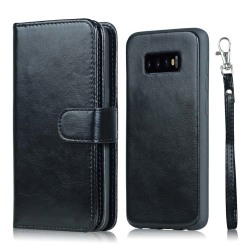 Samsung Galaxy S10 Plus - Stilsäkert Smart Plånboksfodral Svart