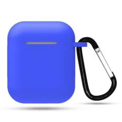 Beskyttende stilig silikonetui til Airpods Blå