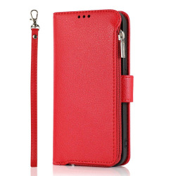 Stilrent Praktiskt Pl�nboksfodral - iPhone 12 Mini Röd