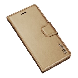 Samsung Galaxy S8 - Plånboksfodral i PU-Läder från Hanman Guld