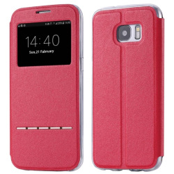Fodral med Smartfunktion - Samsung Galaxy J3 (Modell 2017) Röd