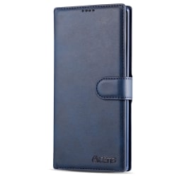Slittåligt Plånboksfodral - Samsung Galaxy Note10 Blå