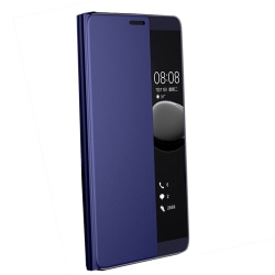 Huawei P30 - Elegant Smart View Fodral (NKOBEE) Mörkblå