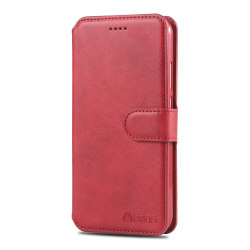 Smidigt (YAZUNSHI) Plånboksfodral - Huawei P Smart 2019 Röd