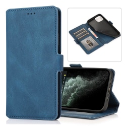 Praktisk lommebokdeksel FLOVEME - iPhone 13 Pro Max Mörkblå