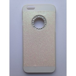 Glitterskal för iPhone 6 (4.7") Vit