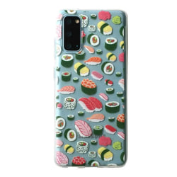 Samsung Galaxy S20 Sushi Mat Food Fisk Fish multifärg