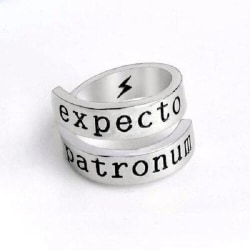 Ring- EXPECTO PATRONUM - Harry Potter Silver