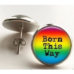 Øreringe - Born This Way - LGBT - Pride Multicolor