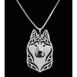 Halskjede - Hund - Siberian Husky Silver