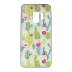 Samsung Galaxy S9 - Cactus - Pinkki/vihreä Multicolor