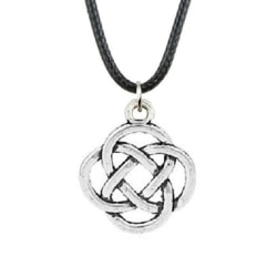 Halsband Knut Keltisk Knut Knot Symbol Religion Silver