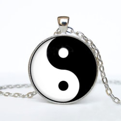 Halsband Yin Yang Symbol Kraft Energi Kedja multifärg