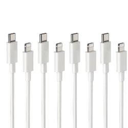 4 - Pack iPhone Laddare USB-C - Kabel / Sladd