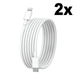 2- Pack iPhone Laddare USB-C - Kabel / Sladd