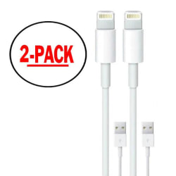 2-Pack Lightning laddare iPhone 12/11/13/ Xs/Max/X/8/7/6/5SE