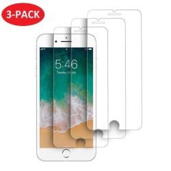 3-PACK - iPhone 6/7/8/SE Skärmskydd härdat glas