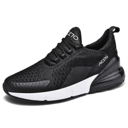 Mens Air Sports Running Shoes Breathable Sneakers Universal All Year Women Shoes Max 270 BlackWhite 42