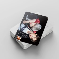 Stray Kids 54st Lomo Card 2021 Säsongs gratulationskort Nytt albumkort Straykids Fotokort Minikort Vykort (b)