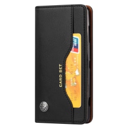 Plånboksfodral för Sony Xperia XZ2 Compact - Svart Svart