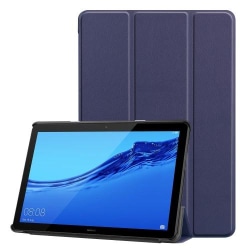 Tri-fold Fodral till Huawei MediaPad T5 10 - Mörkblå Blå