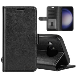 SiGN Plånboksfodral till Samsung Galaxy S24 Ultra - Svart Svart