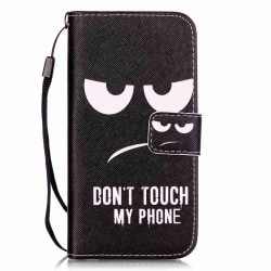 Plånboksfodral till iPhone 7 & 8/SE 2 - Don't touch my phone" Don't touch my phone"
