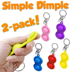 2-Pack Mini Simple Dimple, Fidget Toys 