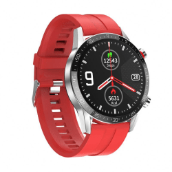 Sports Achieve Smart Watch - Röd silikon Röd