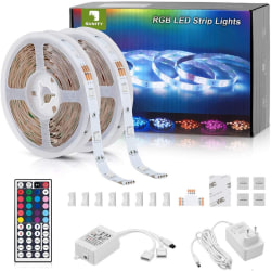 LED-remsa,10 m,RGB LED-ljusslinga,   fjärrkontroll,SMD 5050
