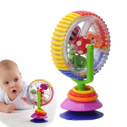 Spädbarn Rainbow pariserhjul Skallra klingande sugstol leksak